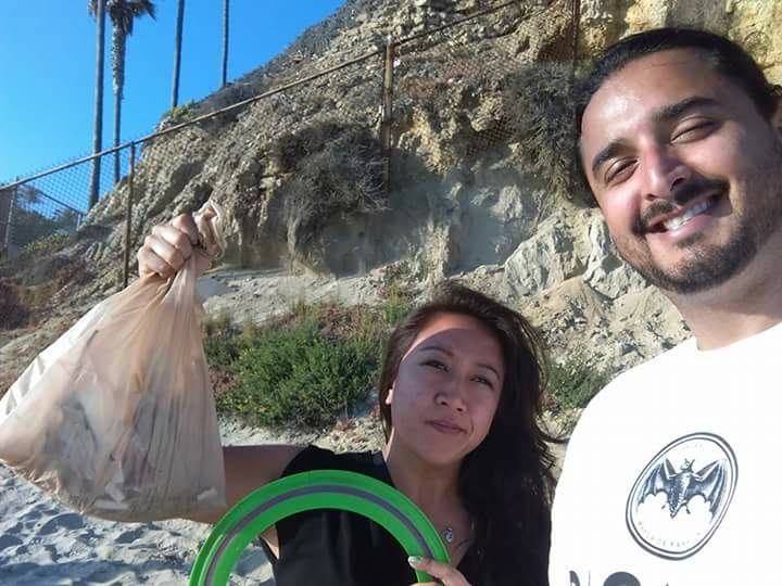 Beach cleanup 